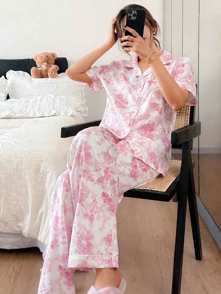 Pijama SHEIN, roz