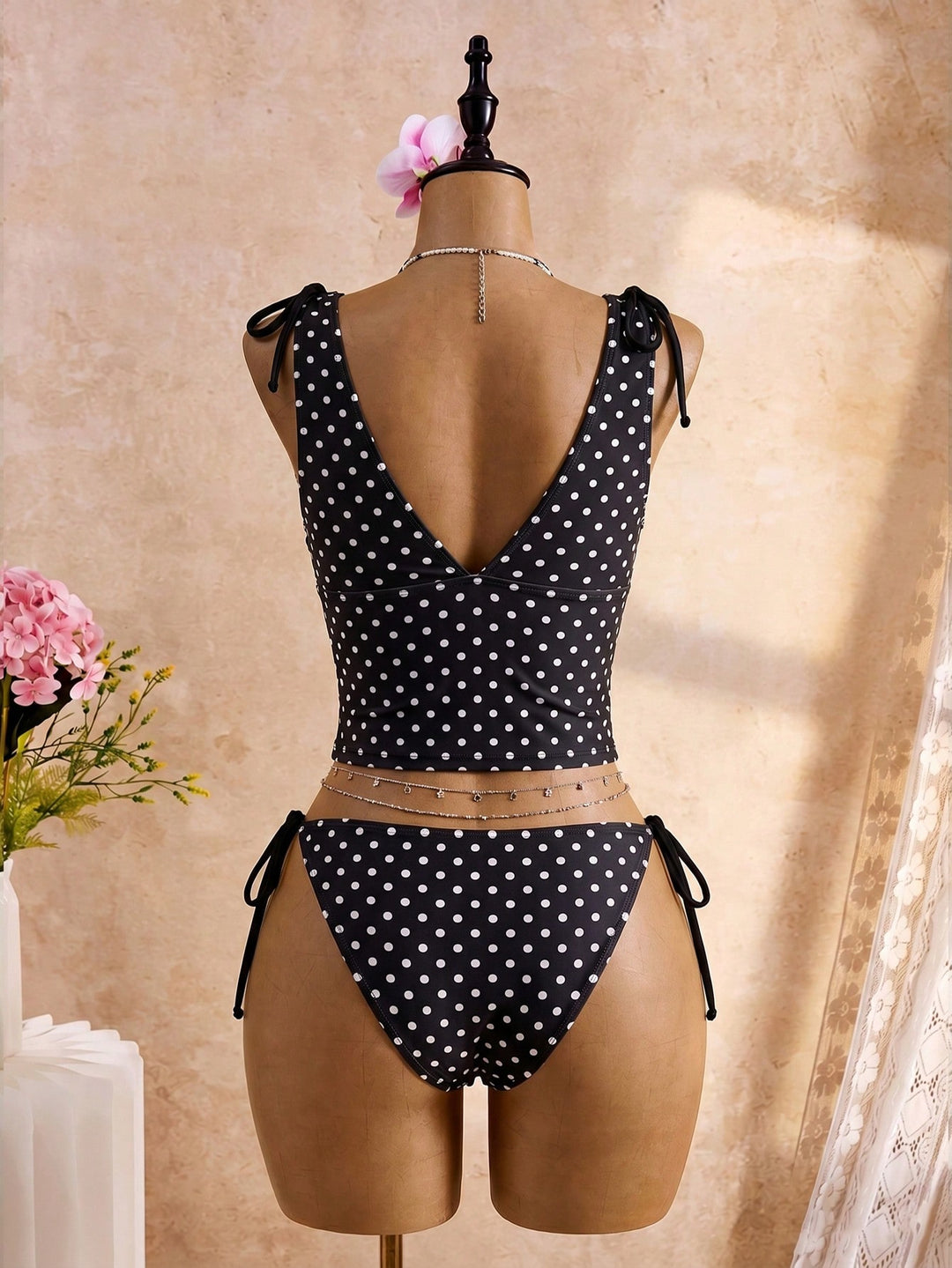 Costum de baie SHEIN, negru