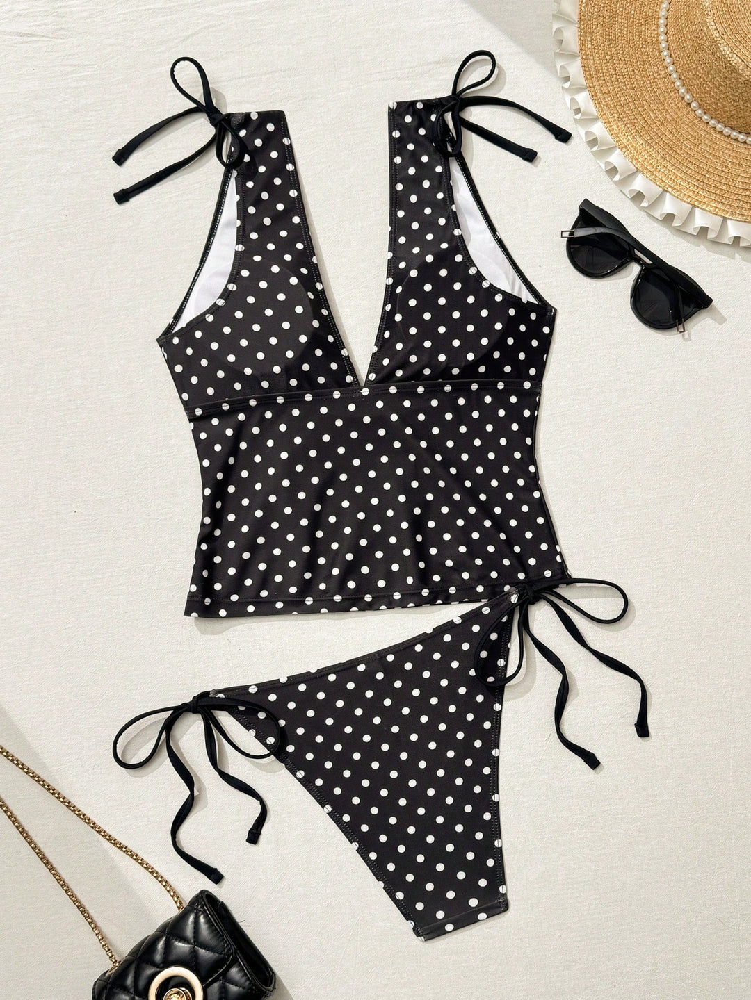 Costum de baie SHEIN, negru