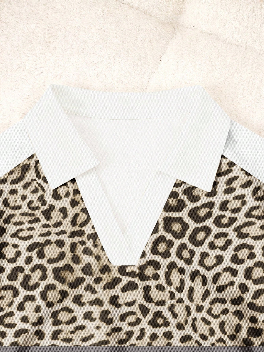 Top SHEIN, alb