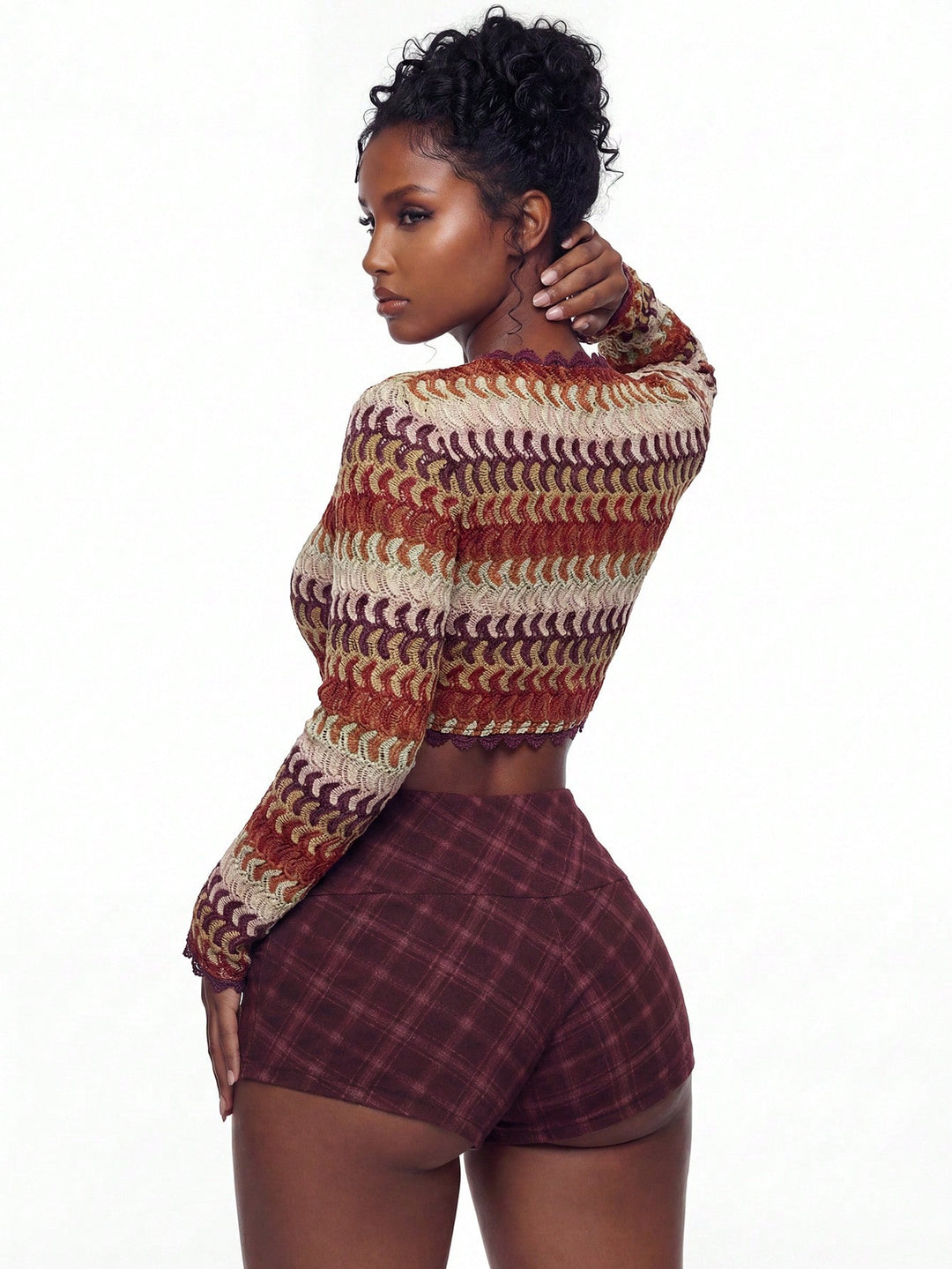 Pulover tricotat SHEIN, mix culori