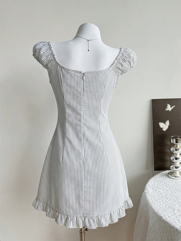 Rochie mini SHEIN, alb