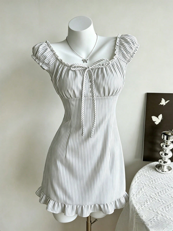 Rochie mini SHEIN, alb