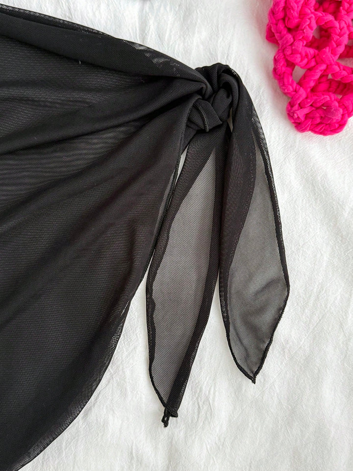 Set bikini SHEIN, negru