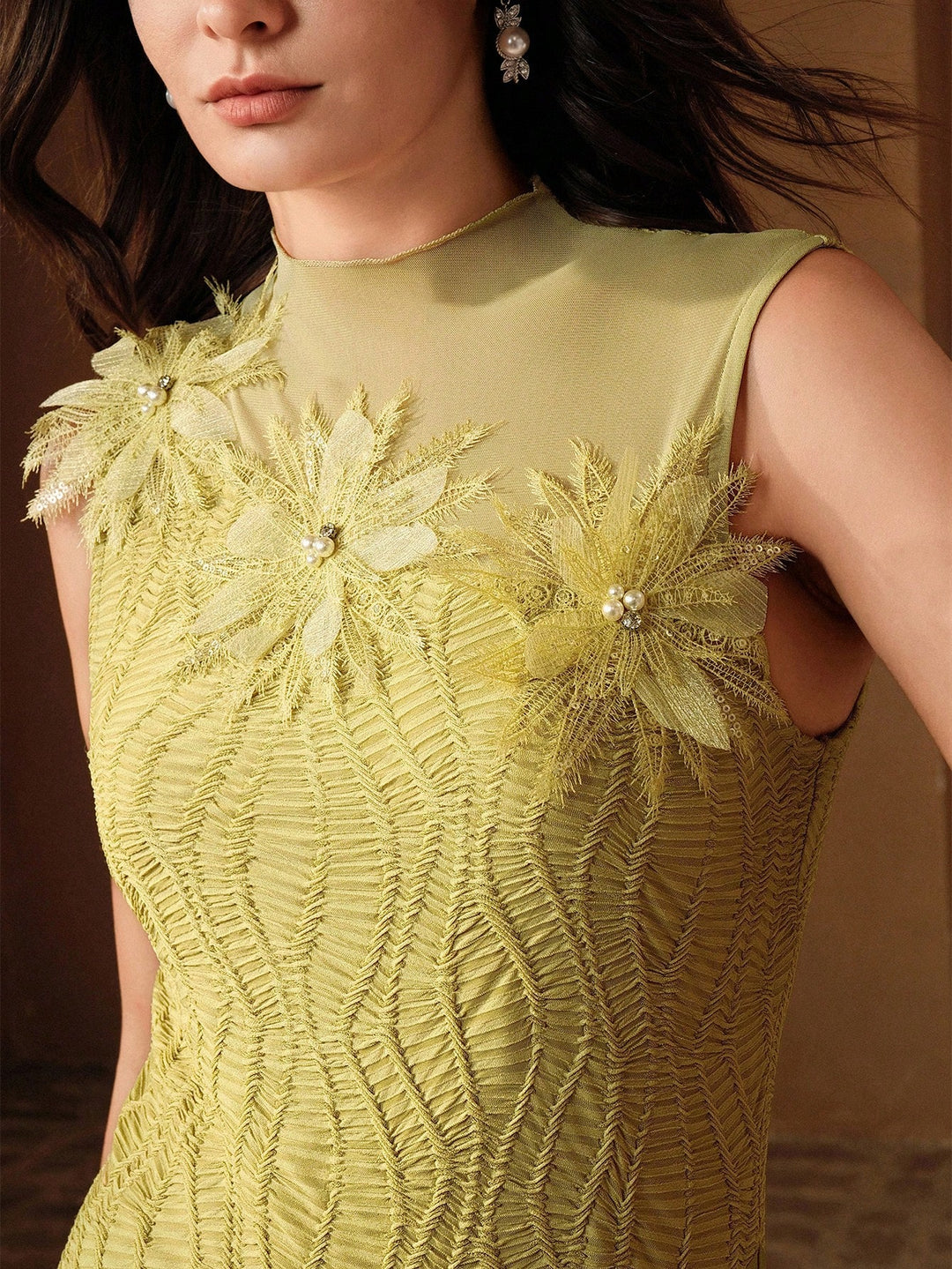 Rochie maxi SHEIN, verde