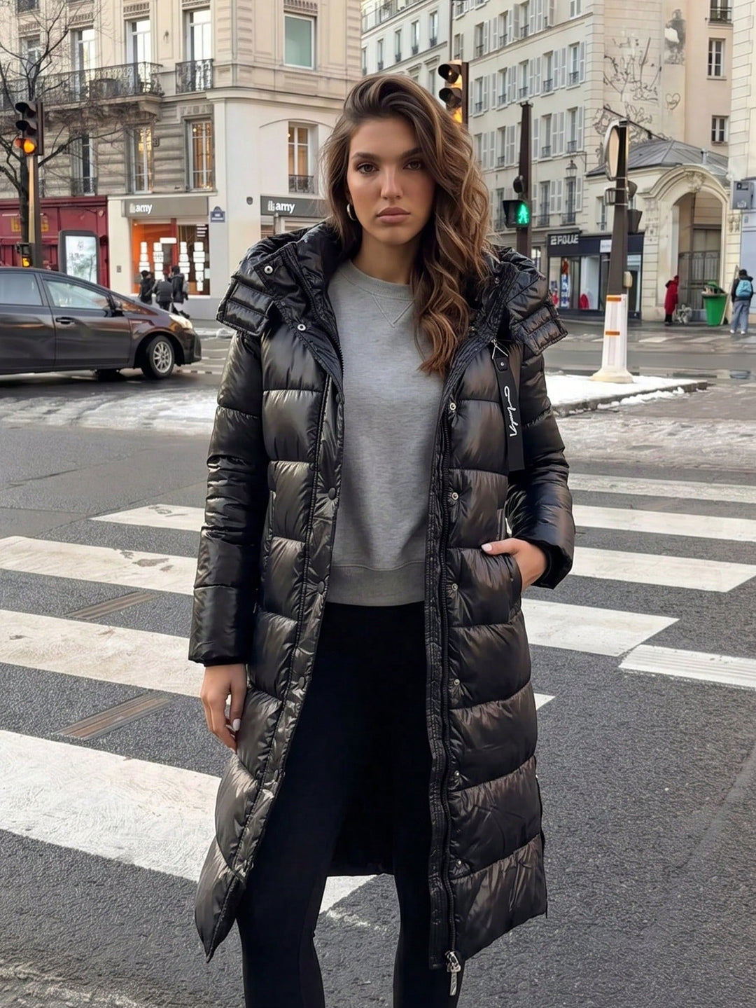 Palton SHEIN, negru