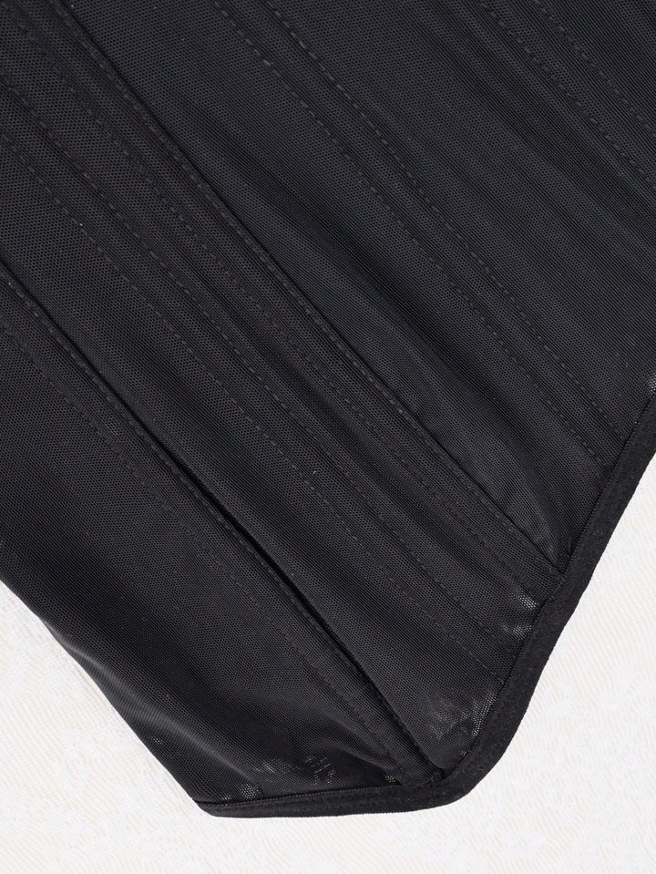 Top SHEIN, negru