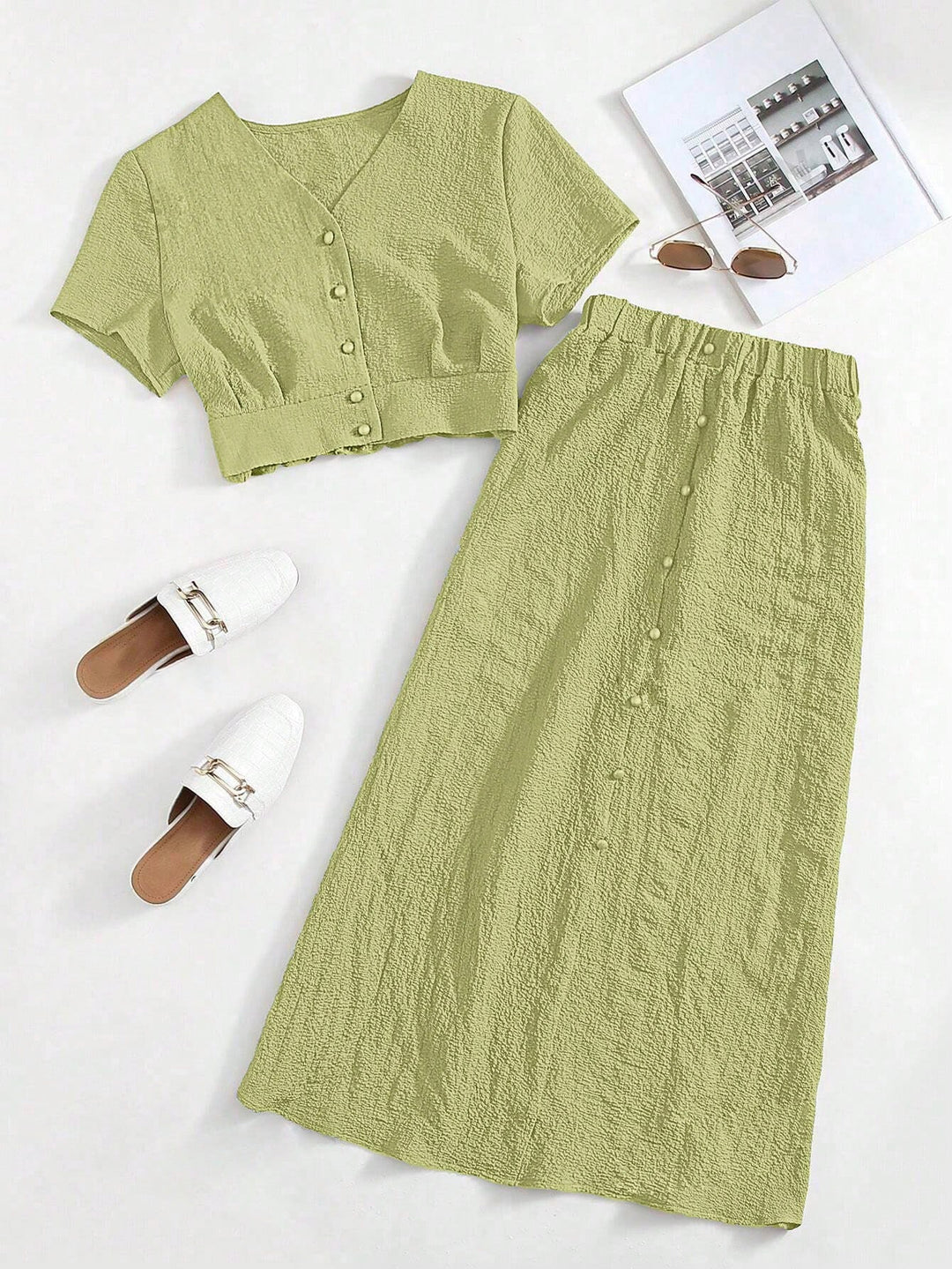 Compleu SHEIN, verde
