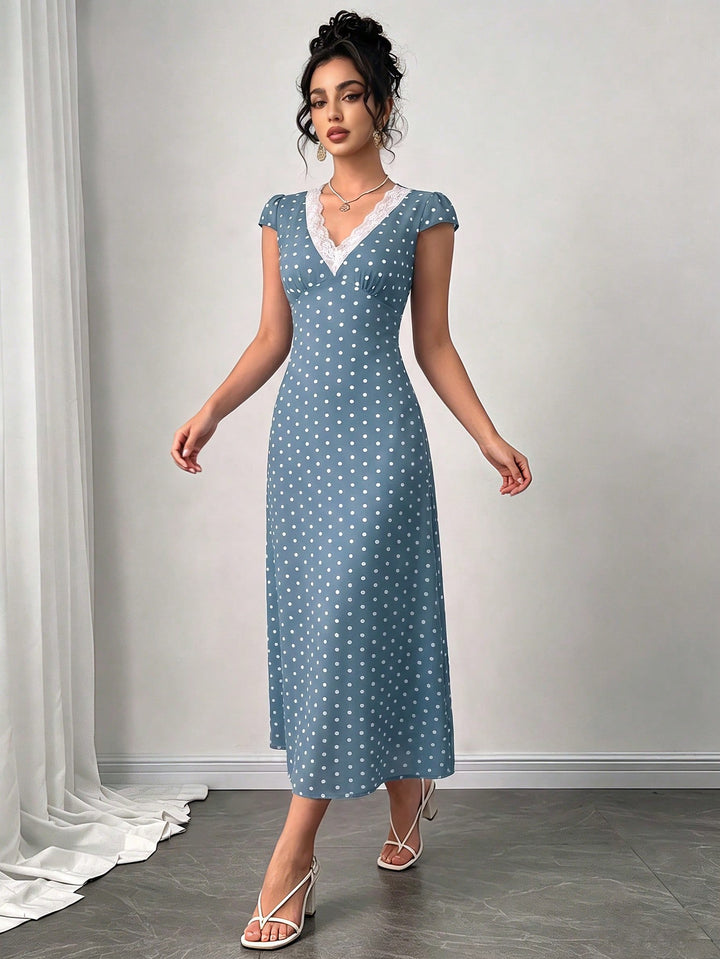 Rochie maxi SHEIN, albastru