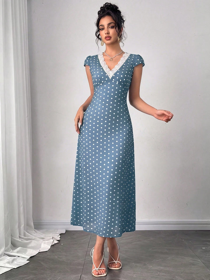Rochie maxi SHEIN, albastru