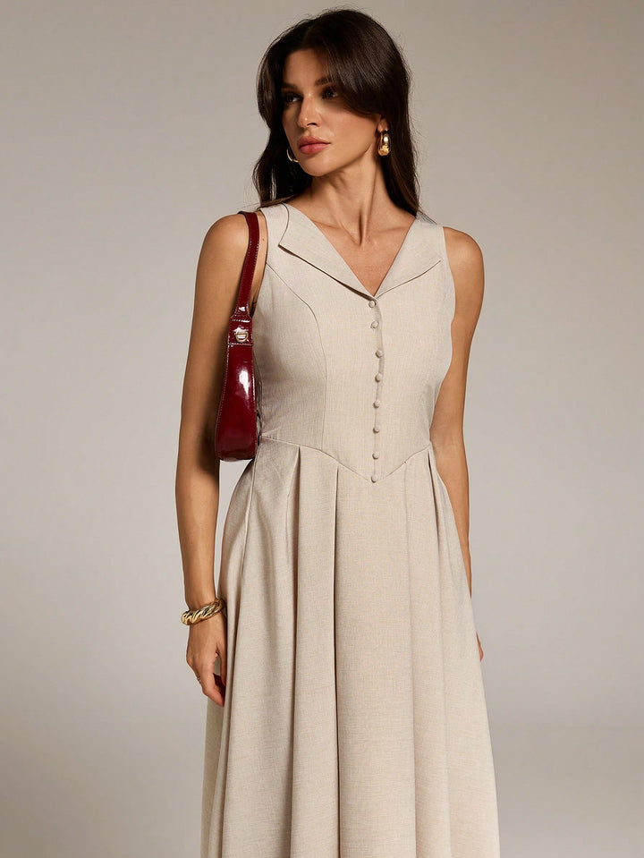 Rochie midi SHEIN, portocaliu
