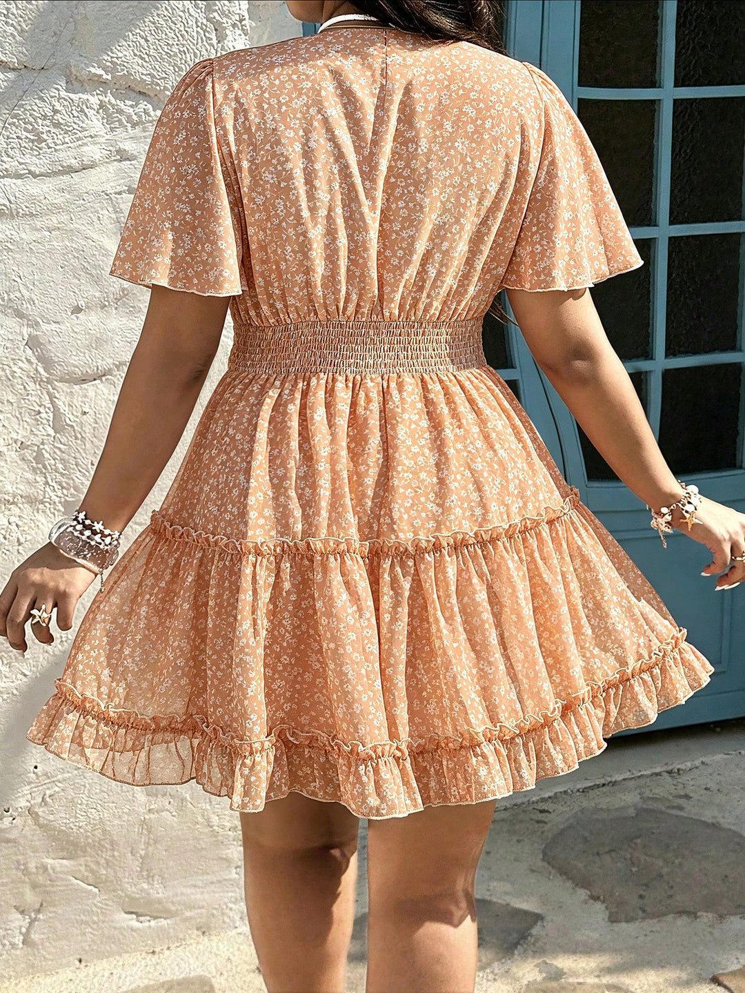 Rochie SHEIN, portocaliu