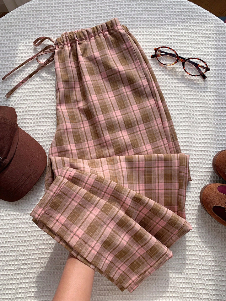 Pantaloni SHEIN, roz