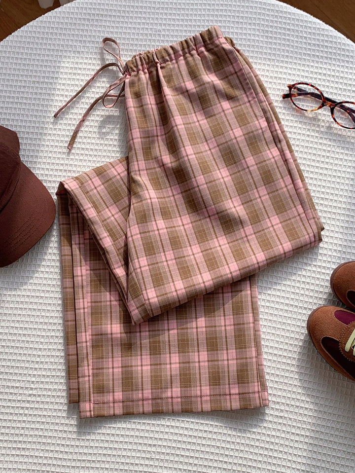 Pantaloni SHEIN, roz