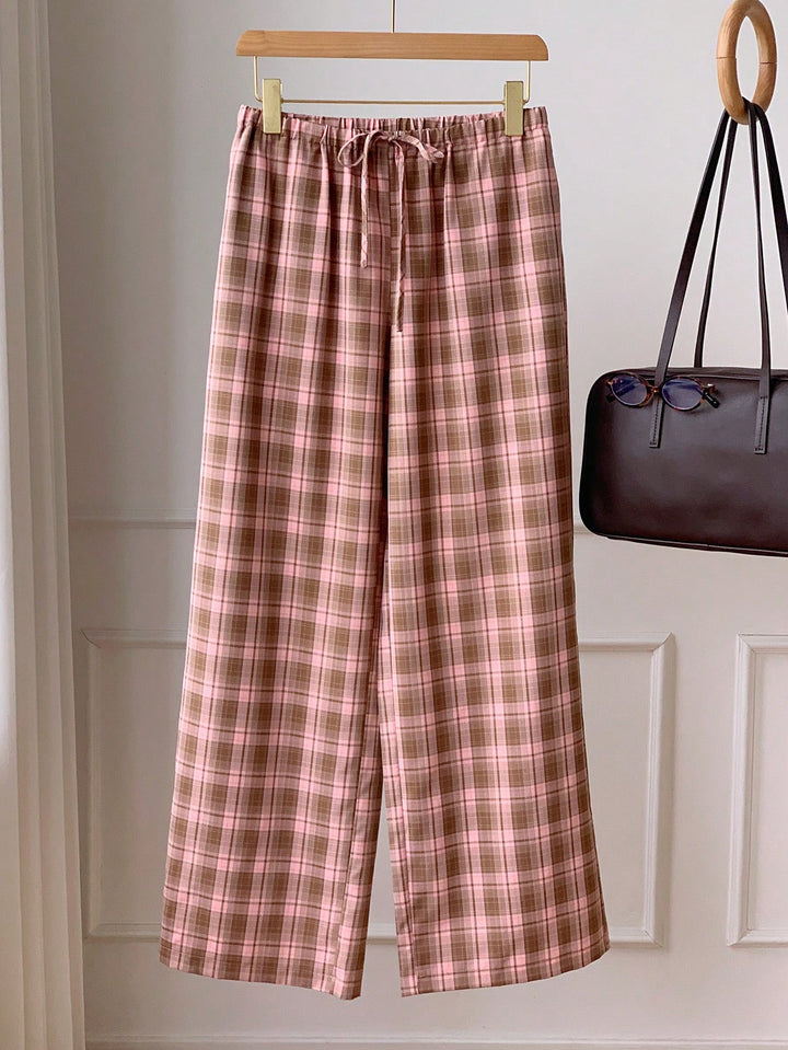 Pantaloni SHEIN, roz