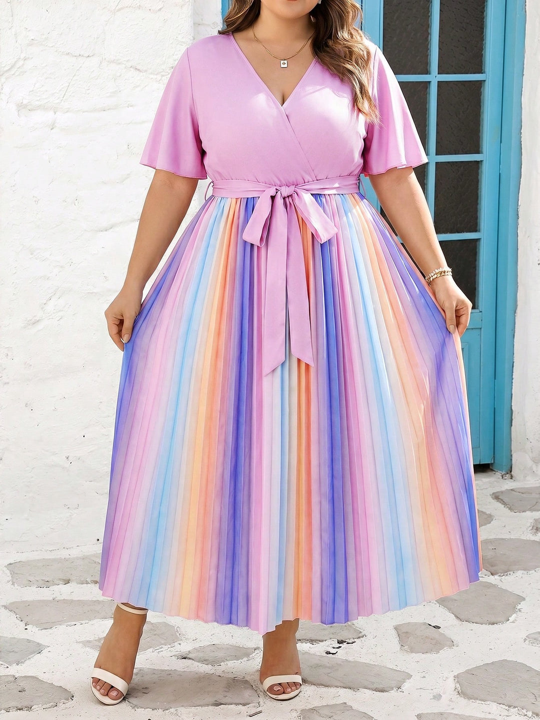 Rochie SHEIN, mix culori