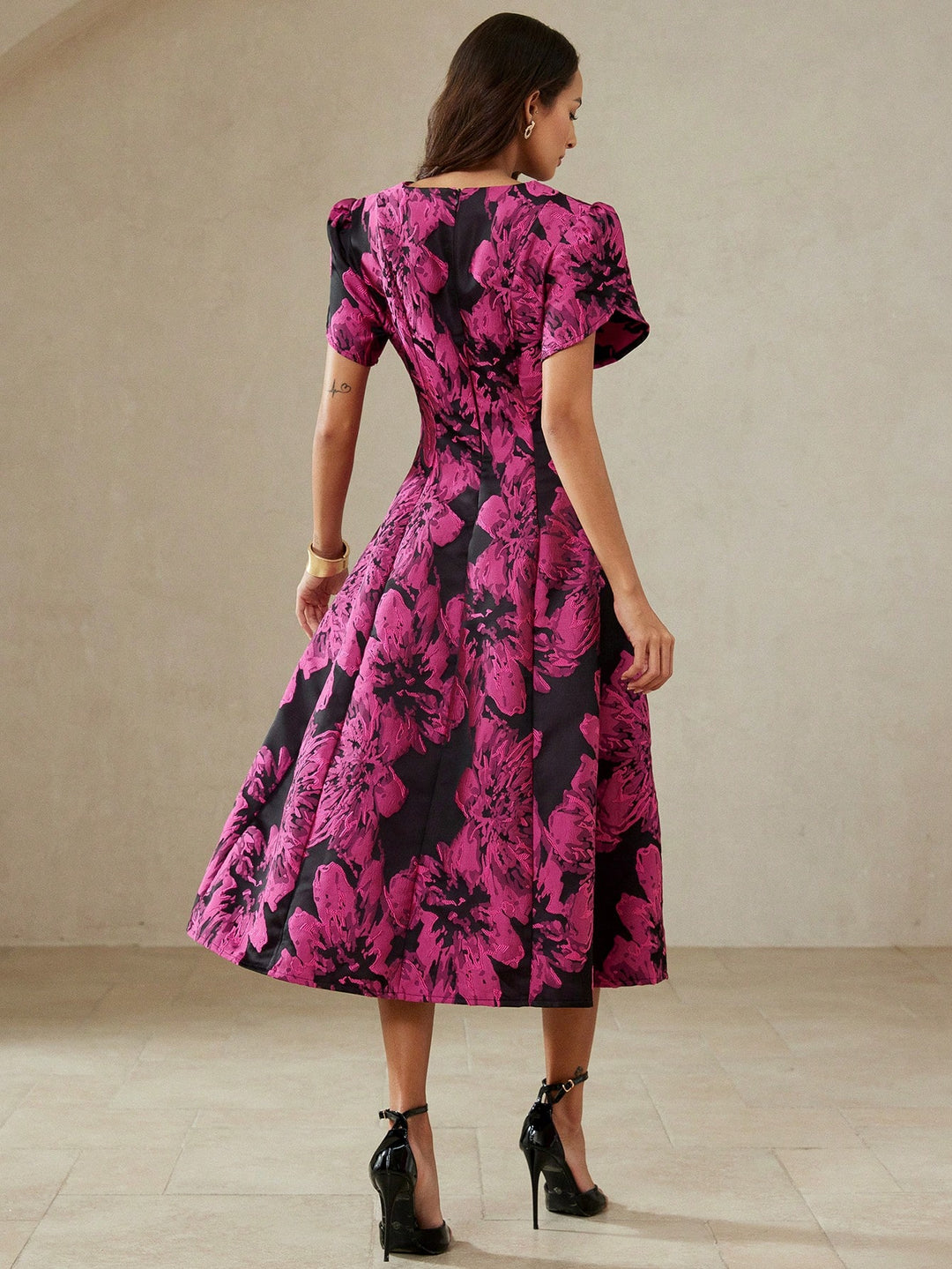 Rochie maxi SHEIN, mix culori