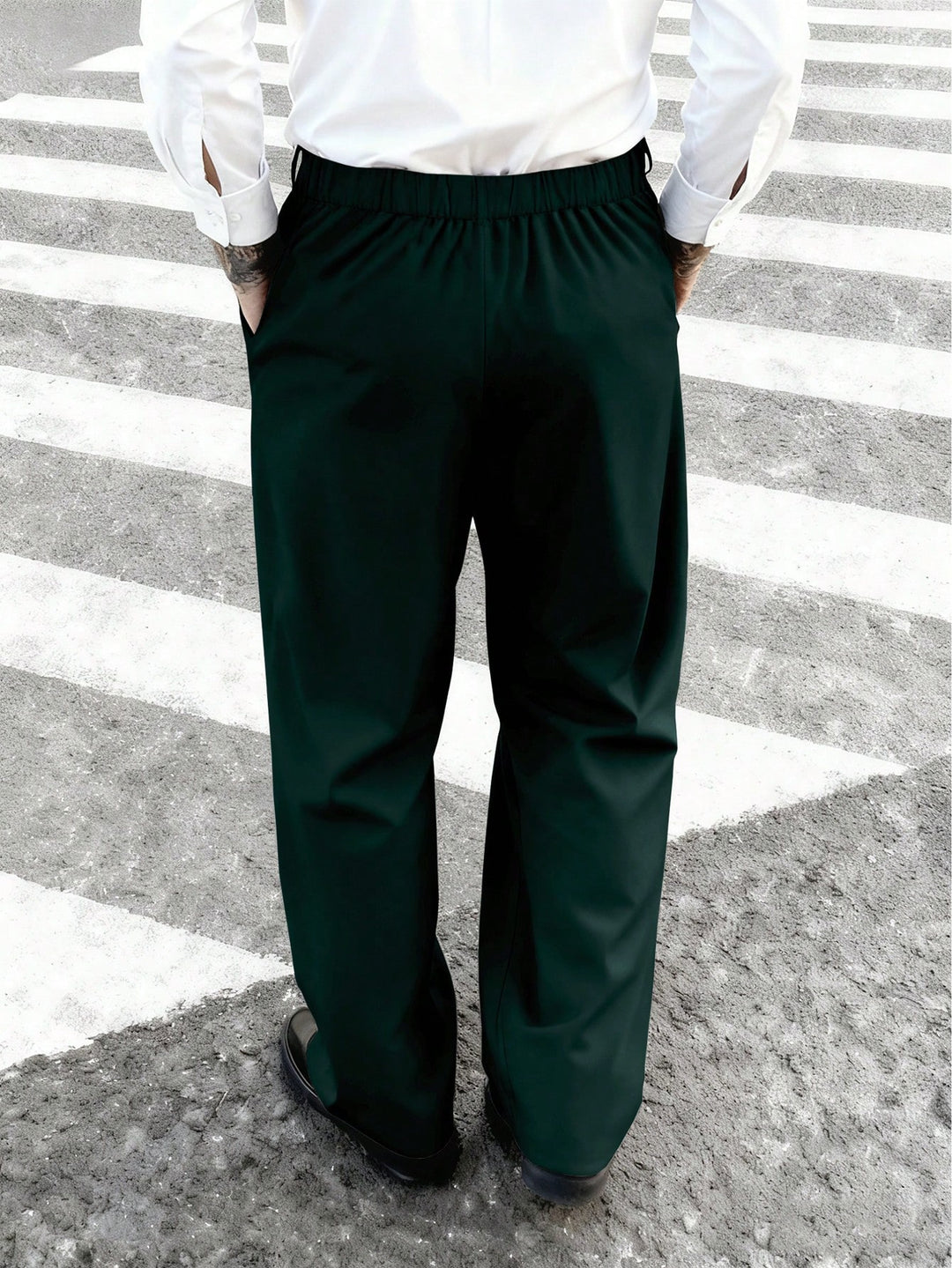 Pantaloni SHEIN, verde