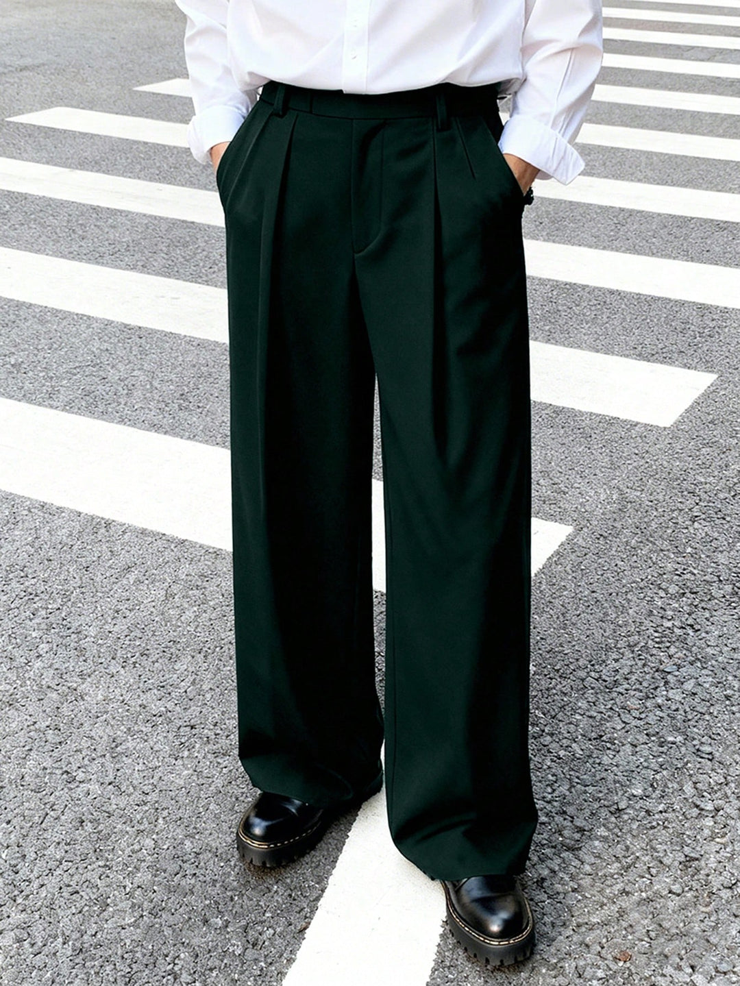 Pantaloni SHEIN, verde