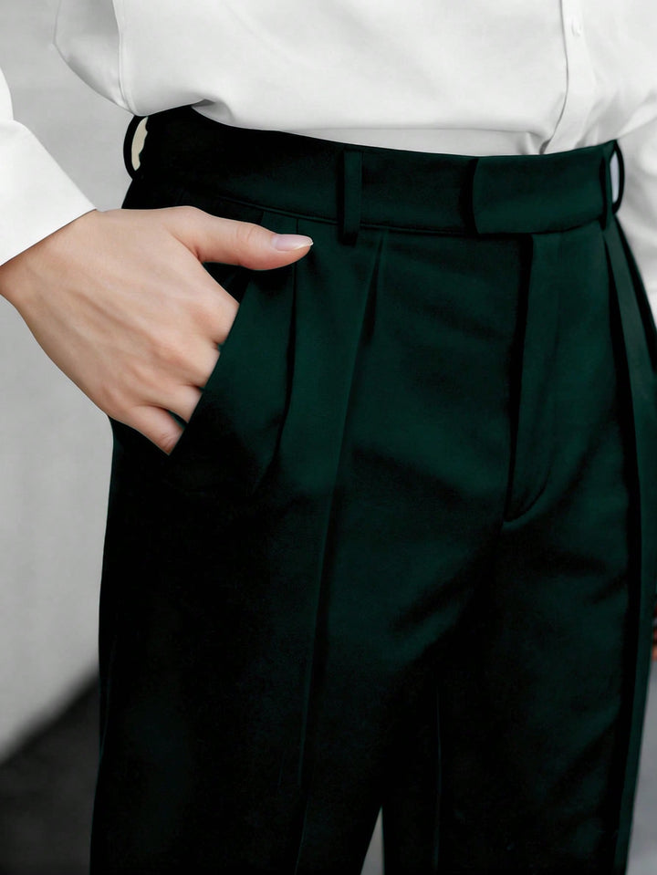 Pantaloni SHEIN, verde