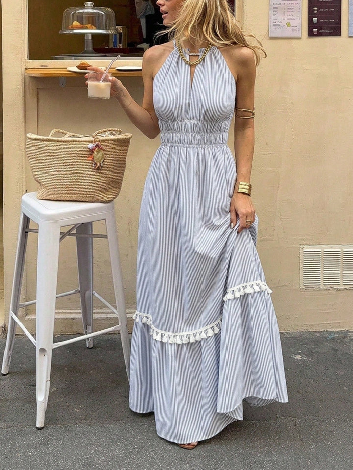 Rochie maxi SHEIN, albastru