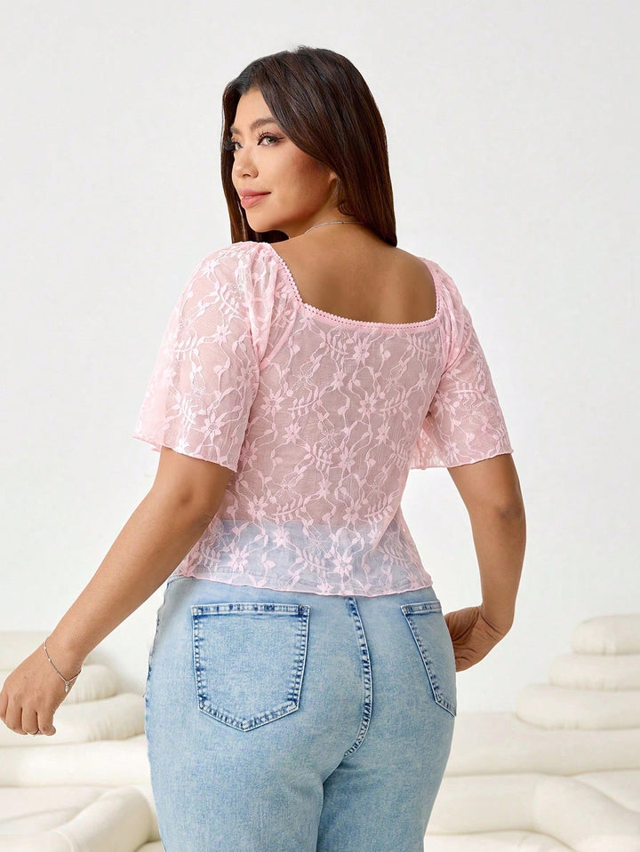 Tricou SHEIN, roz