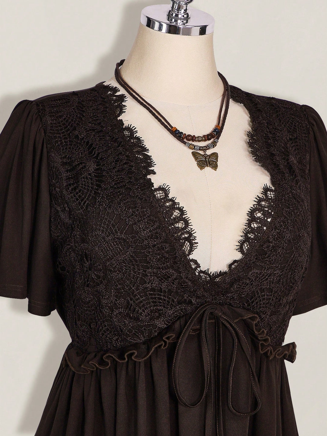 Rochie SHEIN, maro