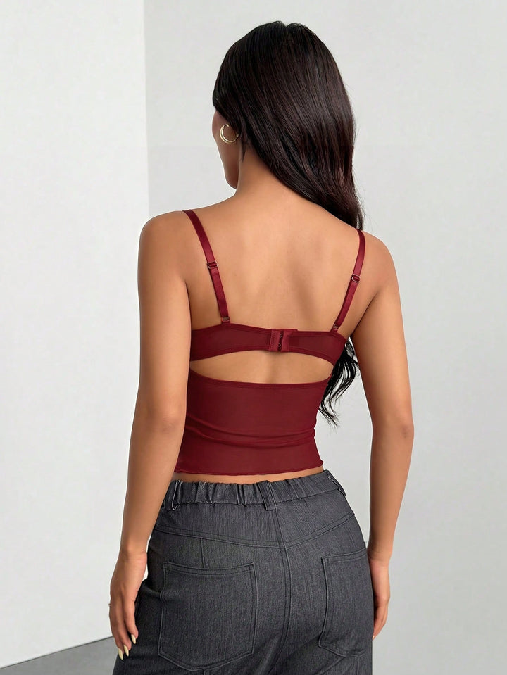 Tricou SHEIN, vișiniu