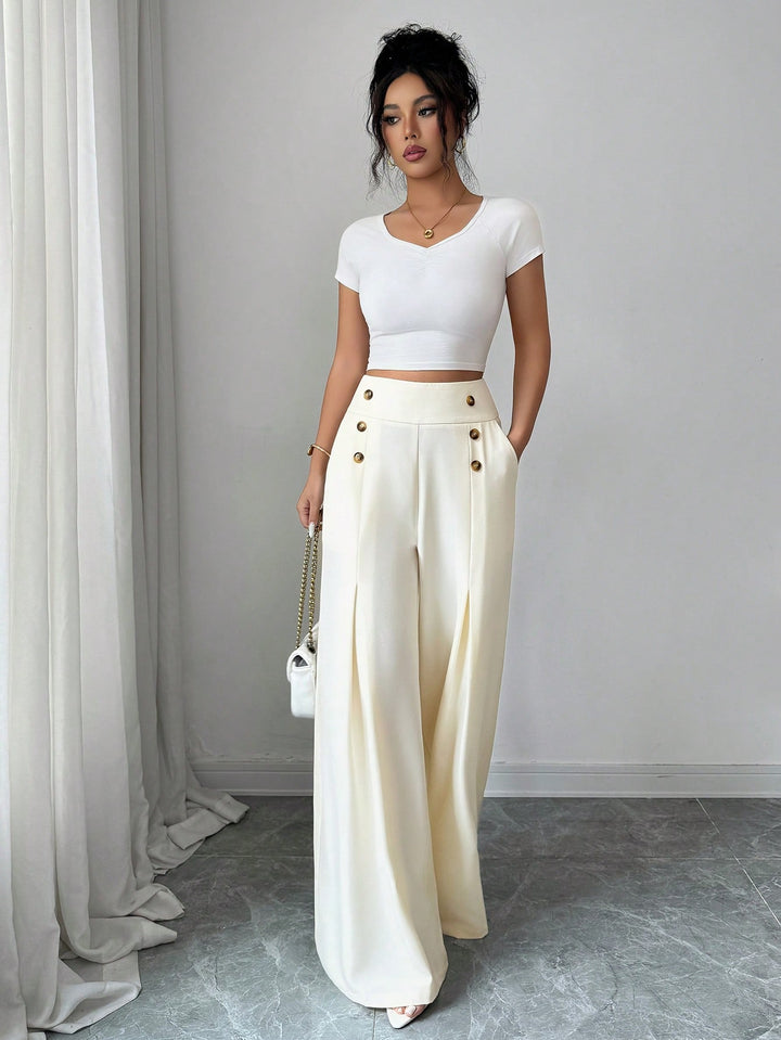 Pantaloni SHEIN, bej