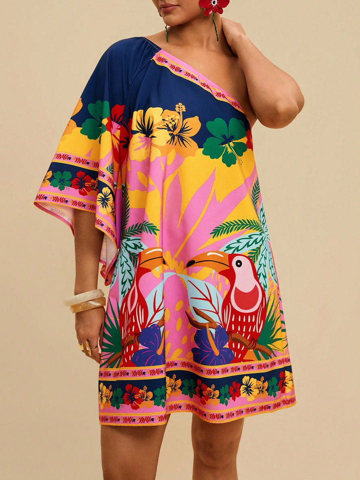 Rochie SHEIN, mix culori