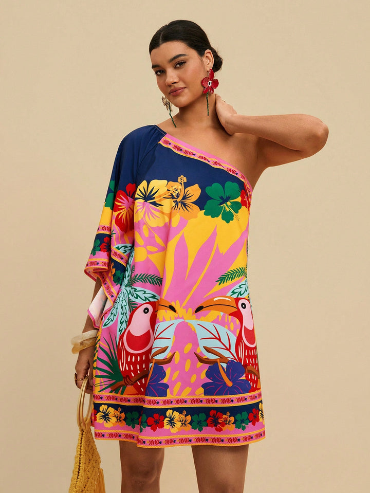 Rochie SHEIN, mix culori