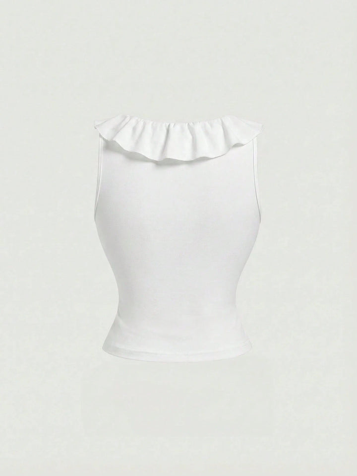 Top SHEIN, alb