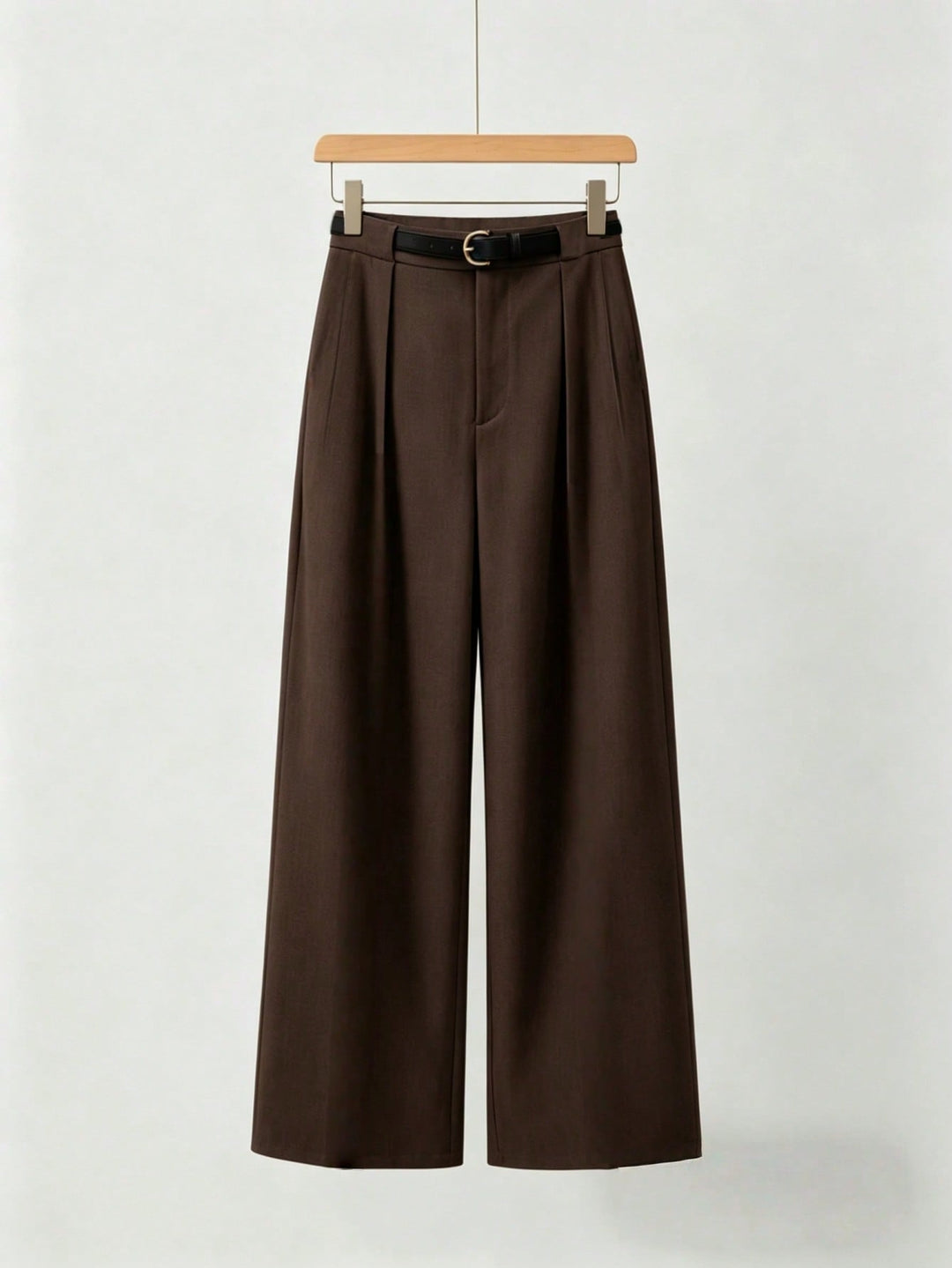 Pantaloni SHEIN, maro