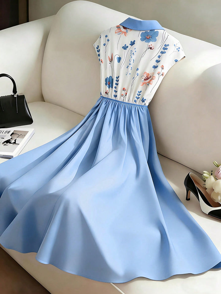 Rochie maxi SHEIN, mix culori
