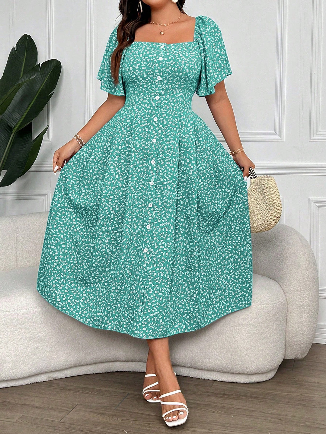 Rochie SHEIN, turcoaz