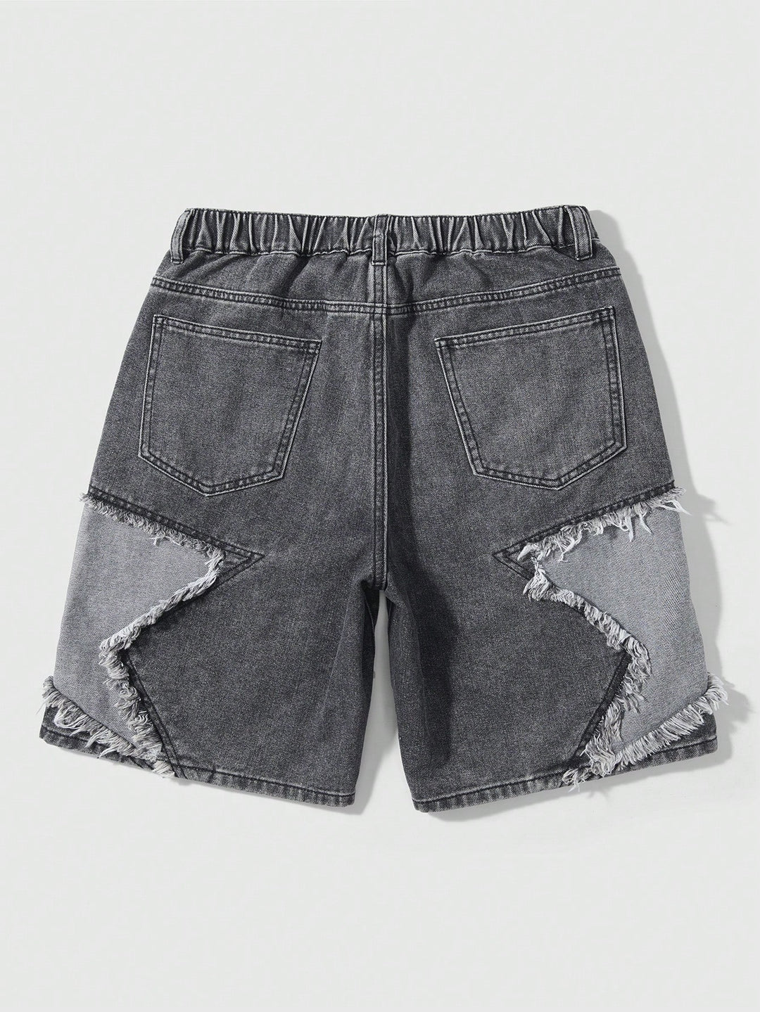 Pantaloni scurți de blugi SHEIN, gri