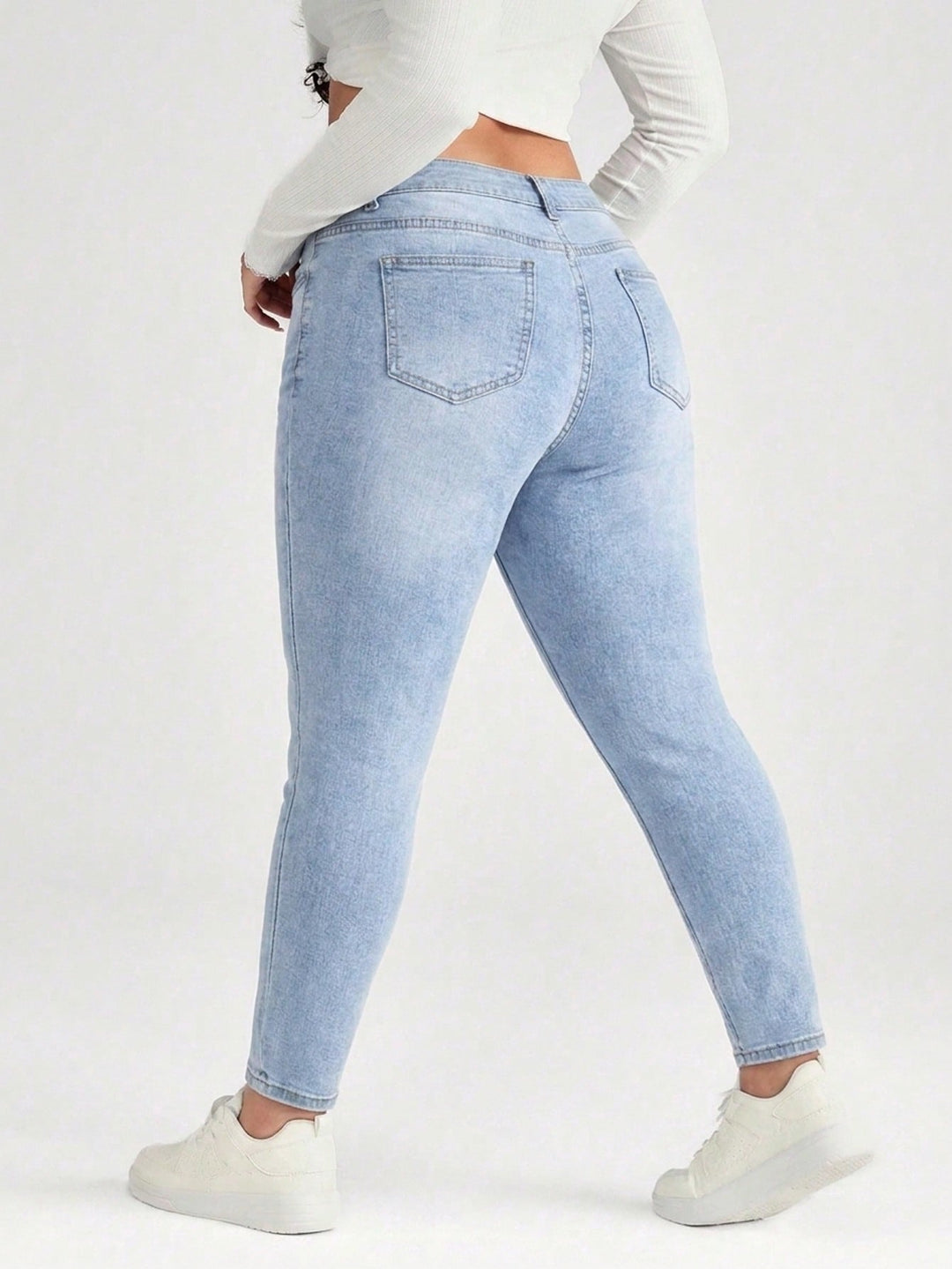 Jeans SHEIN, albastru