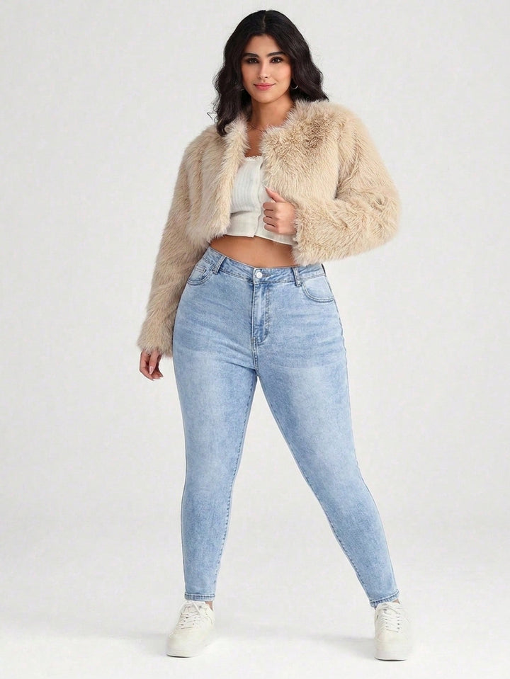 Jeans SHEIN, albastru