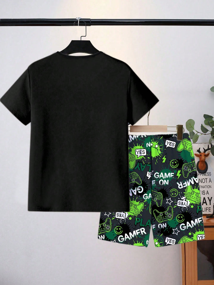 Pijama SHEIN, negru