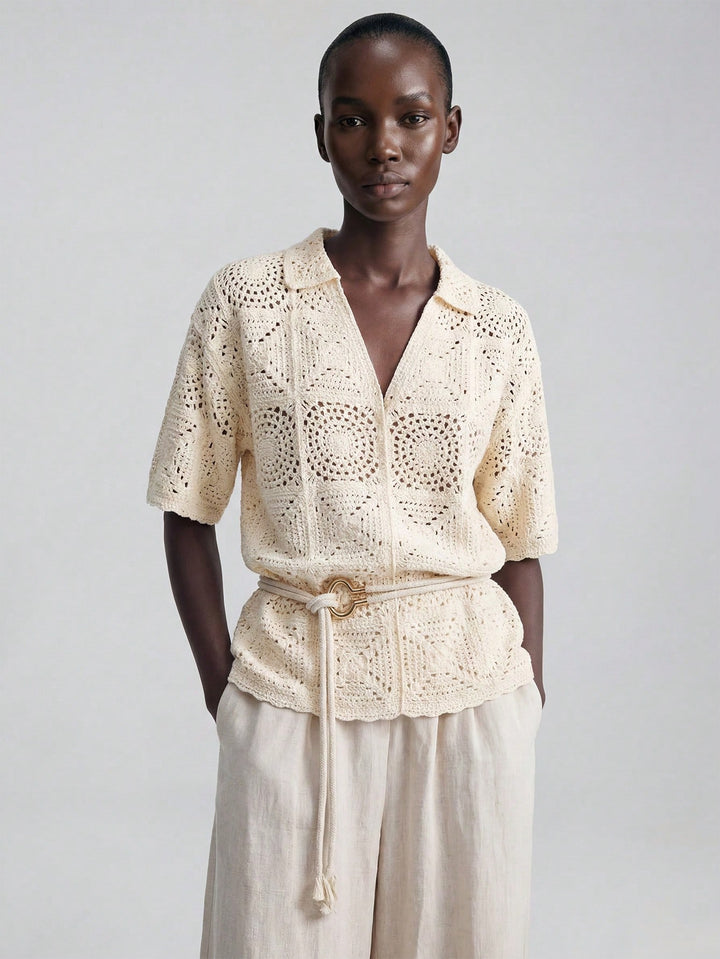 Top SHEIN, bej