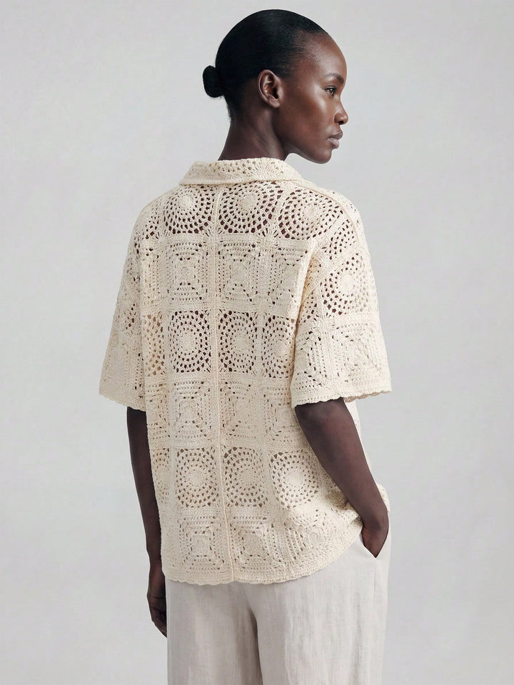 Top SHEIN, bej
