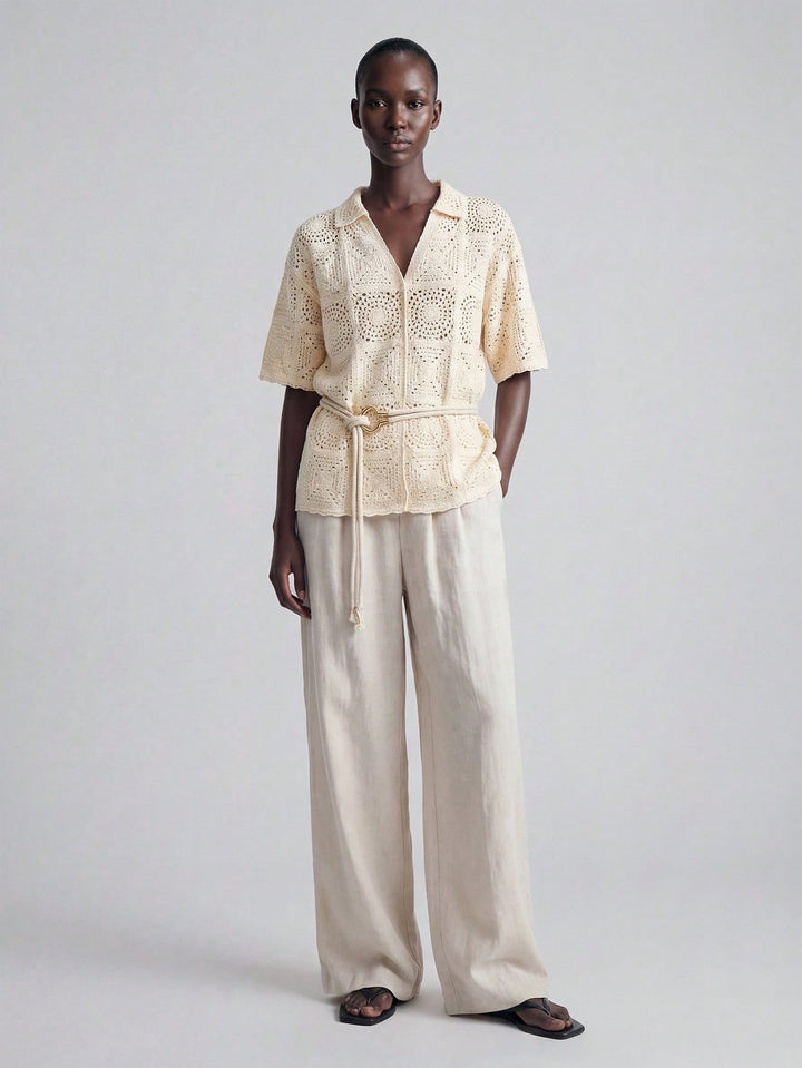 Top SHEIN, bej