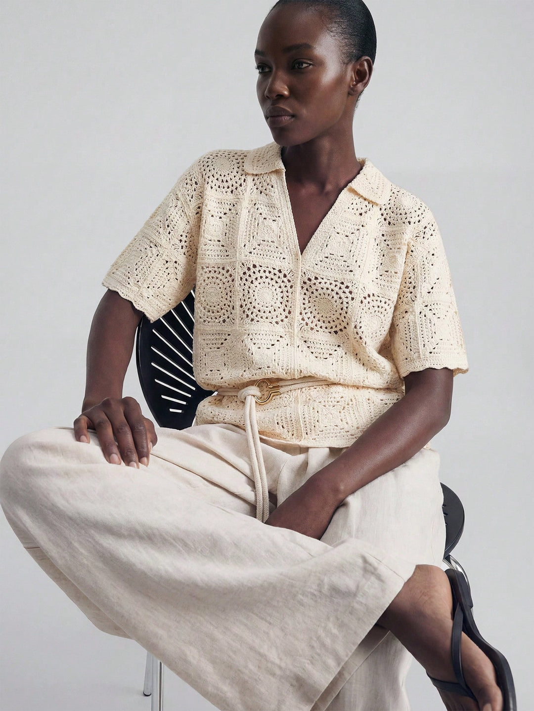 Top SHEIN, bej