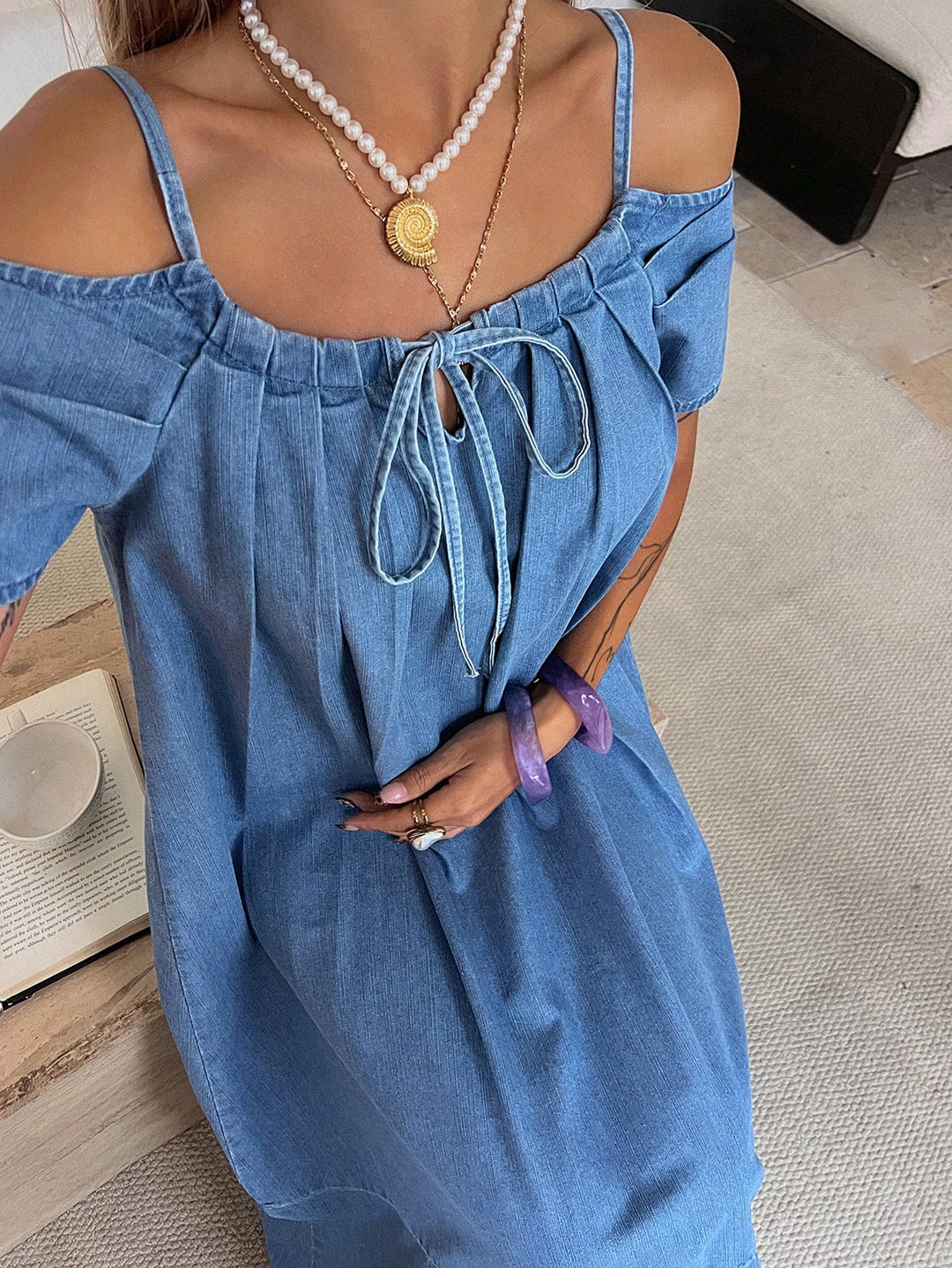 Rochie SHEIN, albastru