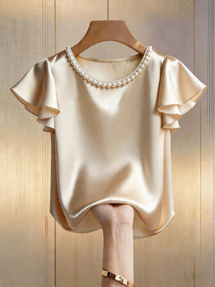 Tricou SHEIN, auriu