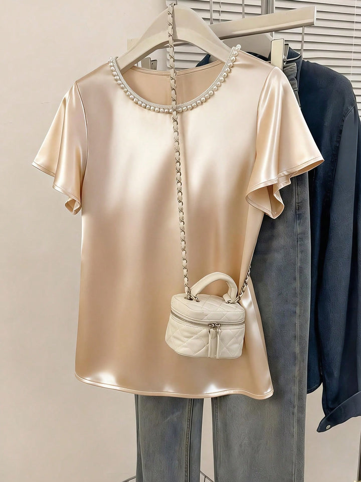 Tricou SHEIN, auriu