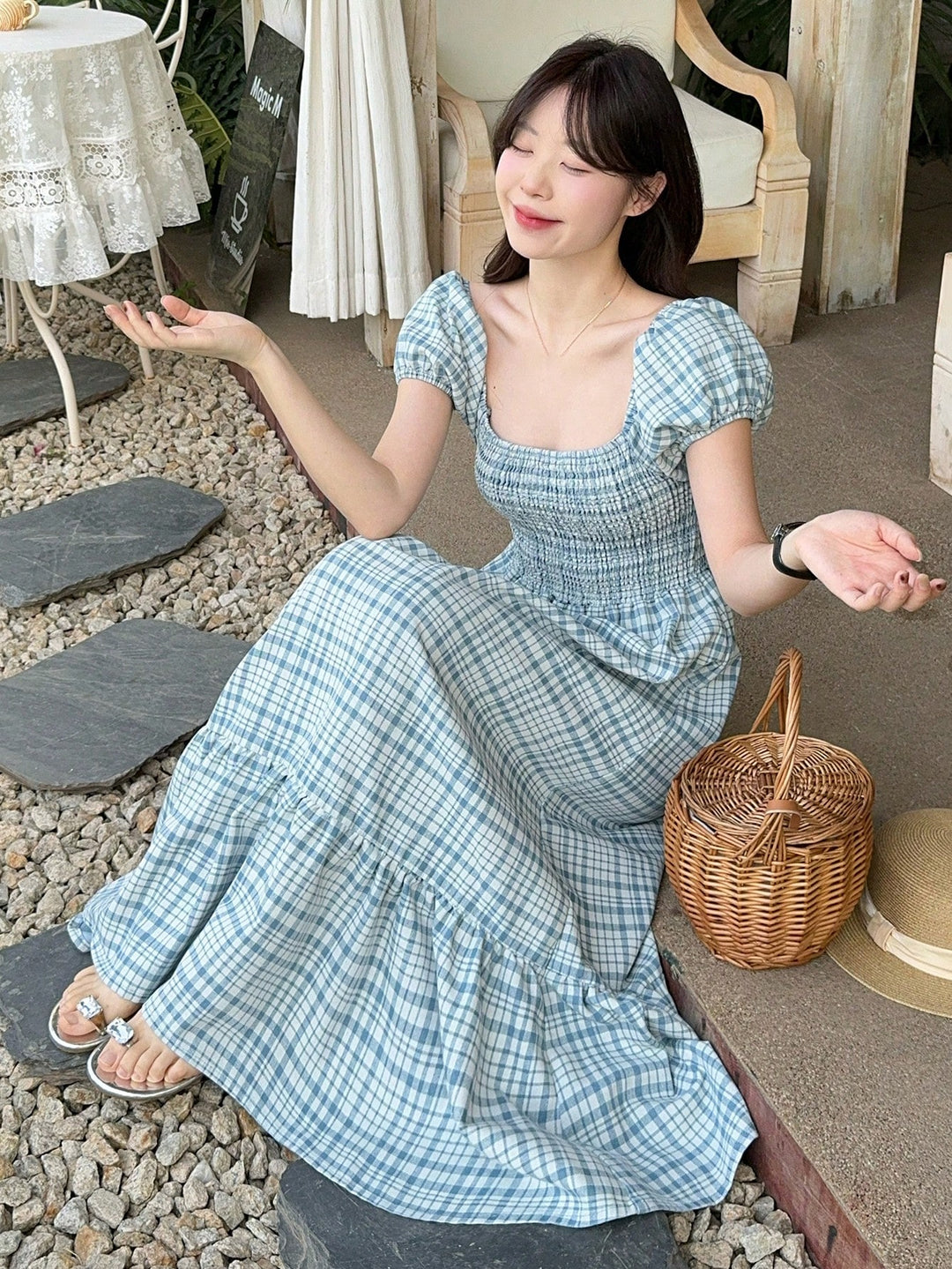 Rochie SHEIN, albastru
