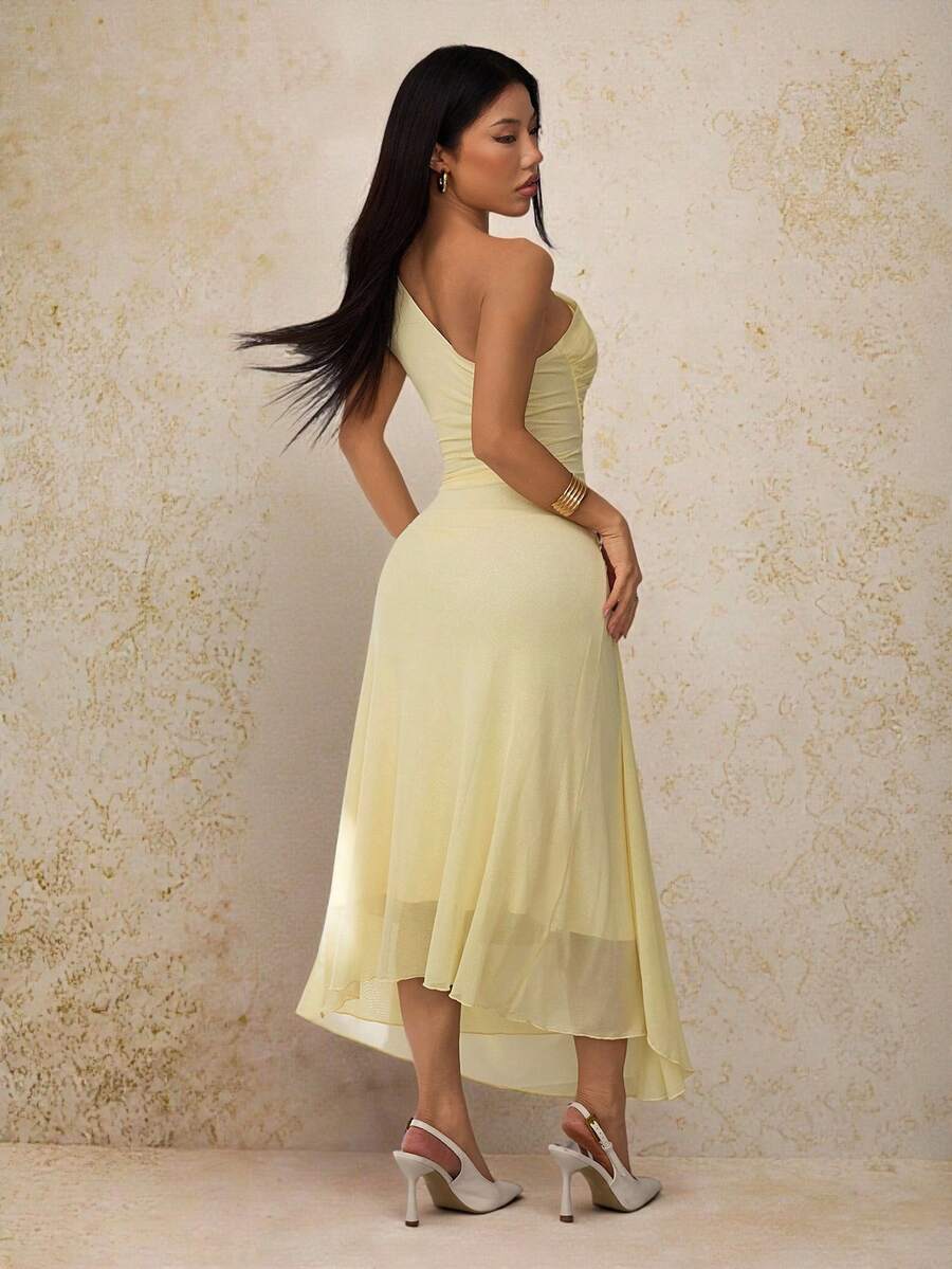 Rochie maxi SHEIN, galben