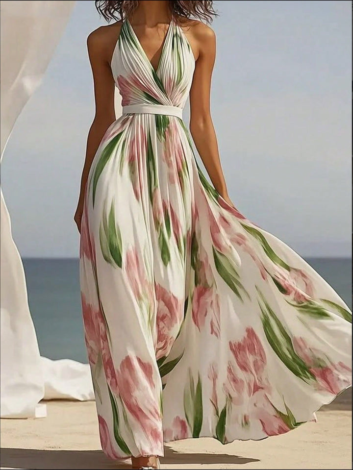 Rochie maxi SHEIN, mix culori