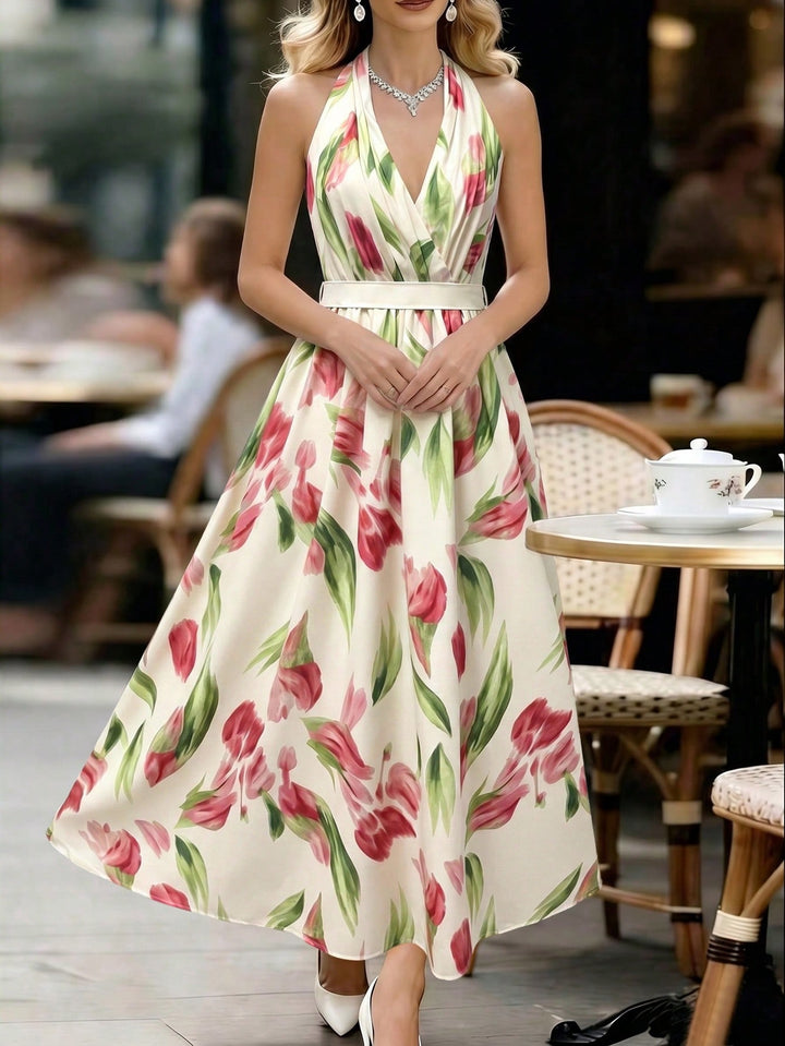 Rochie maxi SHEIN, mix culori